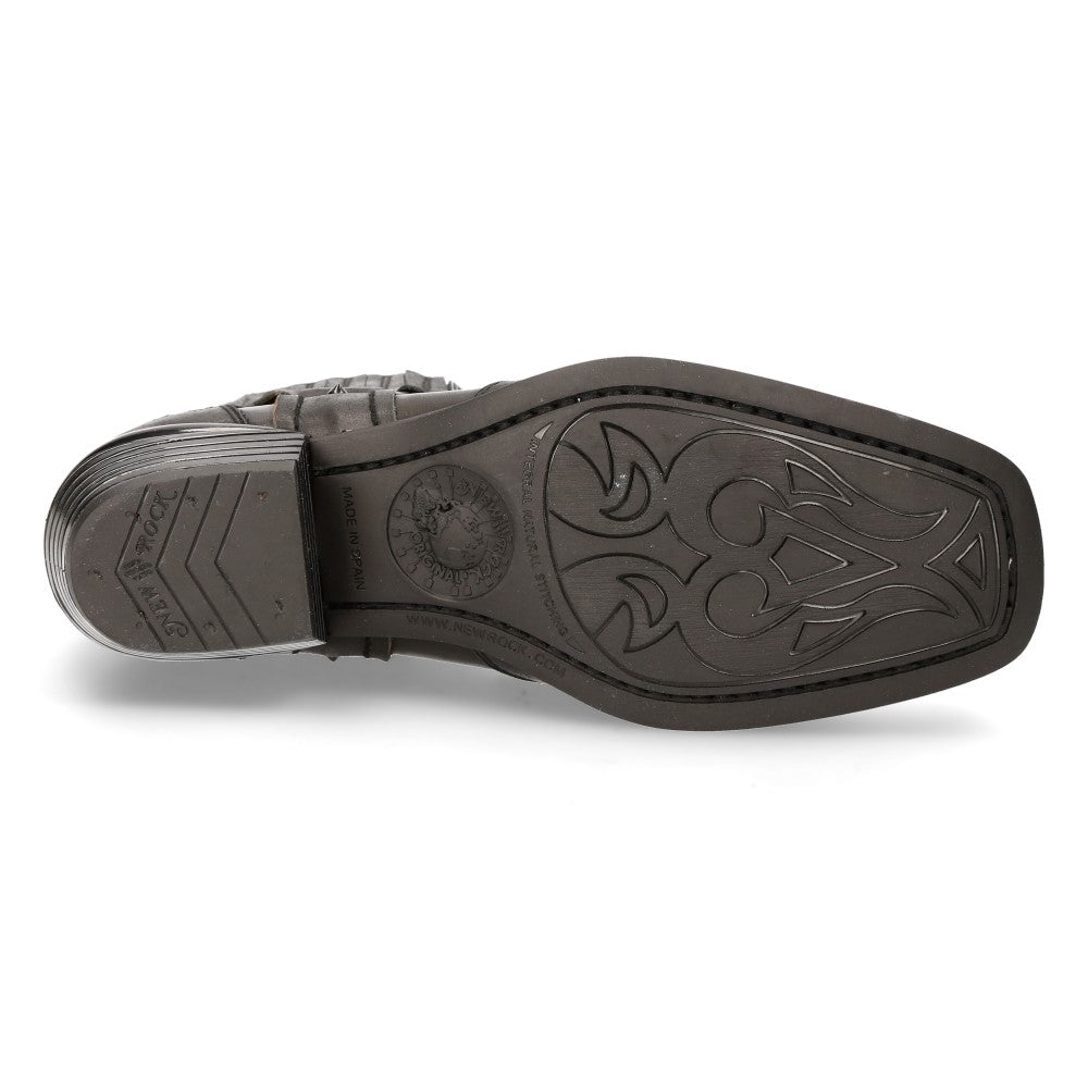 New Rock – West Collection Leather Ankle Boot 7966-C10