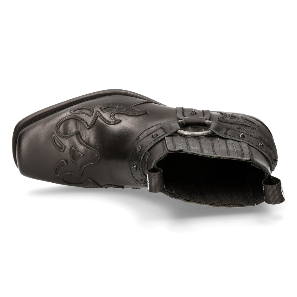 New Rock – West Collection Leather Ankle Boot 7966-C10