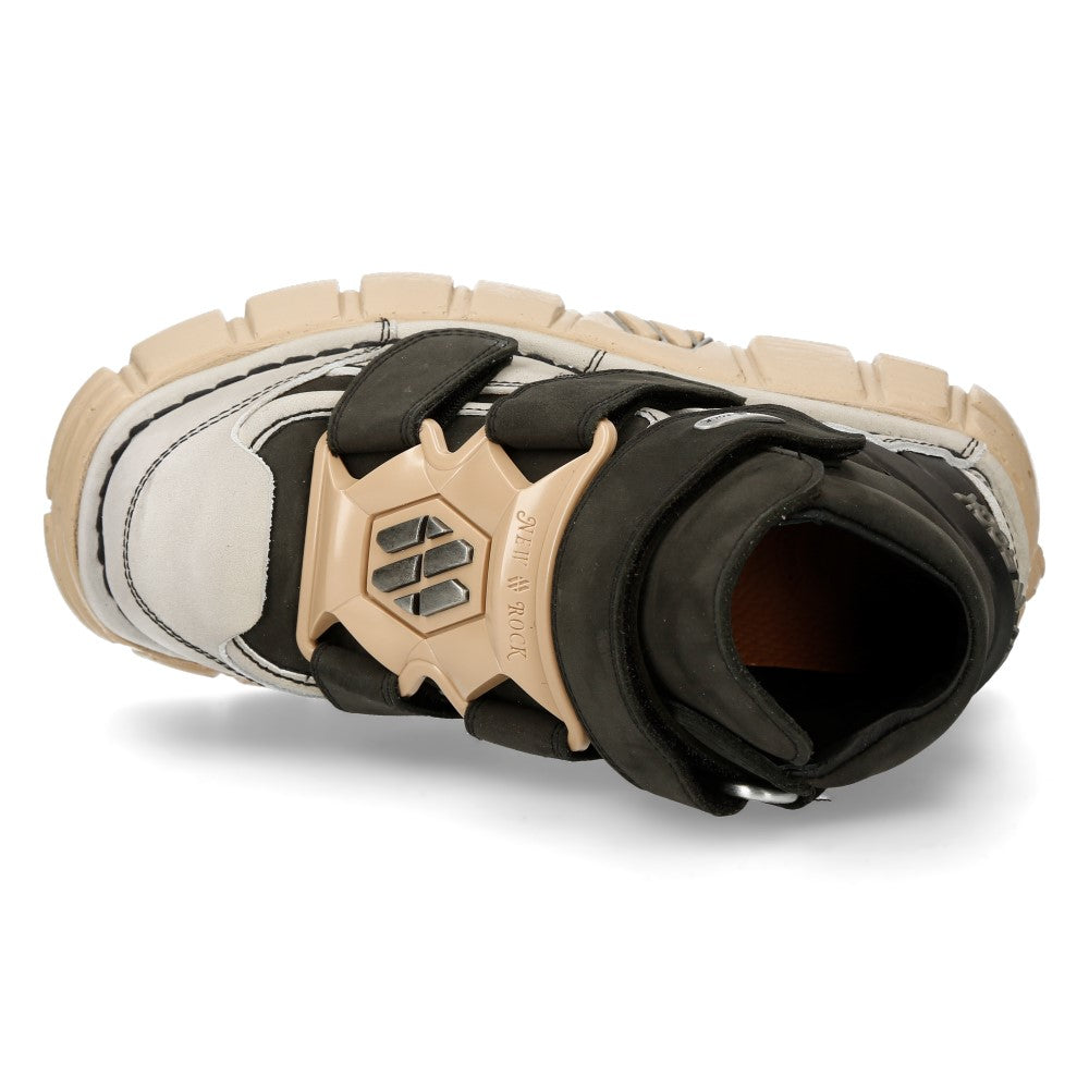 New Rock - Metallic Ankle Boot M-285-C22