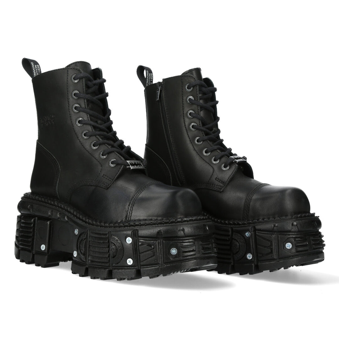New Rock - Metallic Ankle Boot M-TANK083-C1