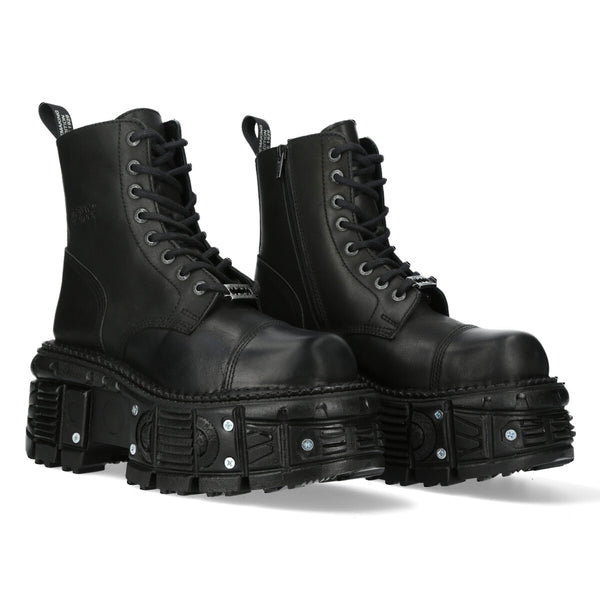 New Rock - Metallic Ankle Boot M-TANK083-C1