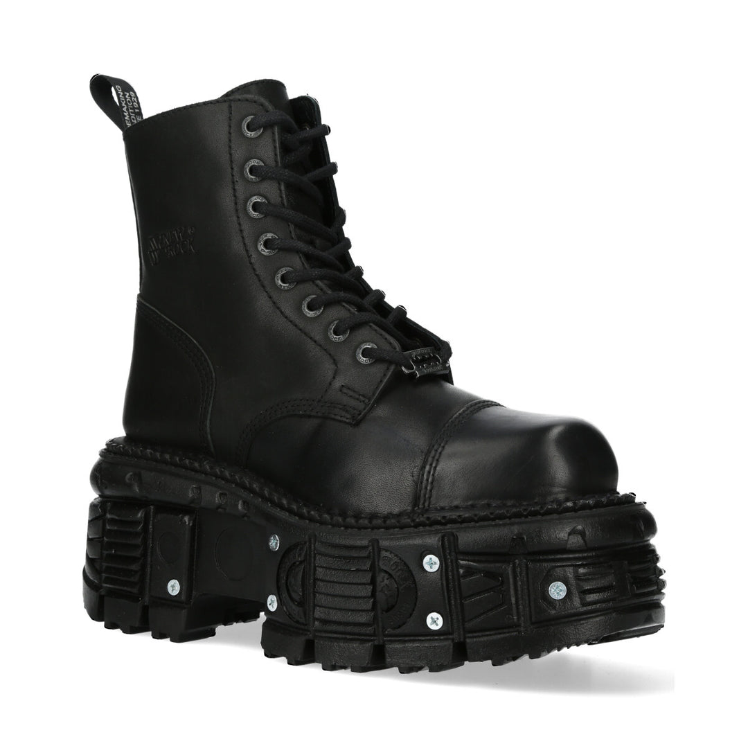 New Rock - Metallic Ankle Boot M-TANK083-C1