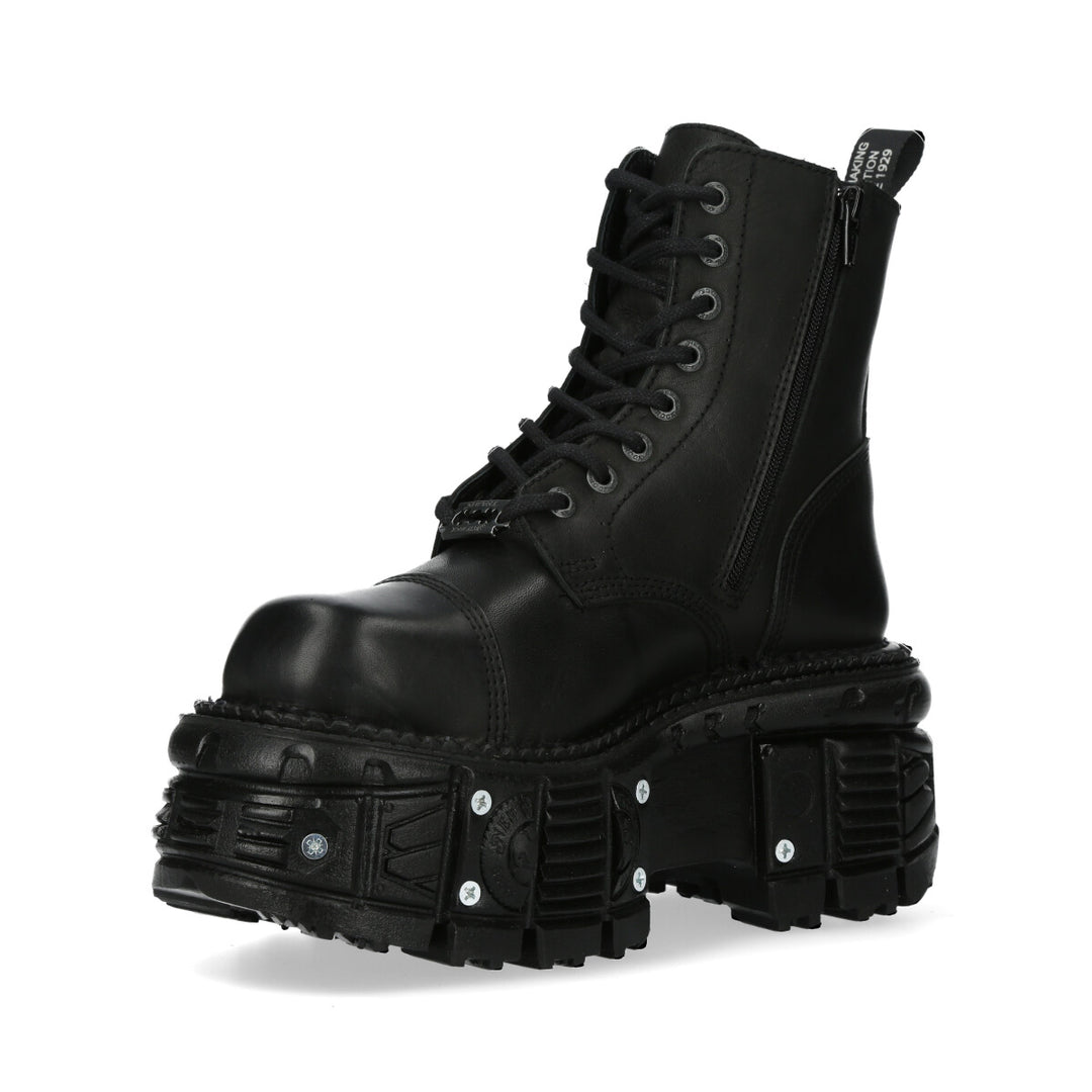 New Rock - Metallic Ankle Boot M-TANK083-C1
