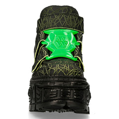 New Rock - Metallic Ankle Boot M-WALL009-C7