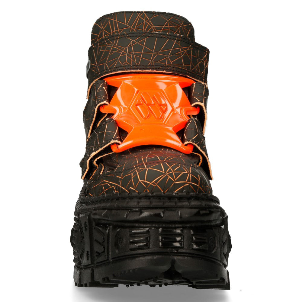 New Rock - Metallic Ankle Boot M-WALL009-C8