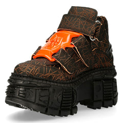 New Rock - Metallic Ankle Boot M-WALL009-C8