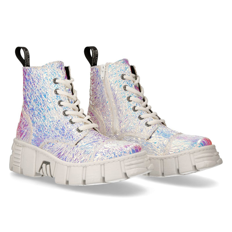 New Rock - Metallic Ankle Boot M-WALL005-V43