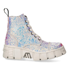 New Rock - Metallic Ankle Boot M-WALL005-V43