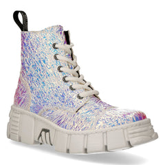 New Rock - Metallic Ankle Boot M-WALL005-V43