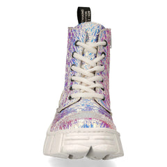 New Rock - Metallic Ankle Boot M-WALL005-V43