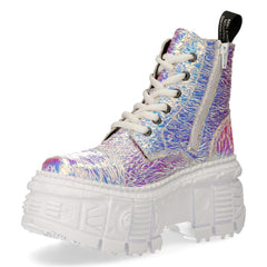 New Rock - Metallic Ankle Boot M-WALL005-V44