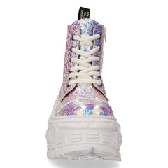 New Rock - Metallic Ankle Boot M-WALL005-V44