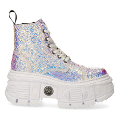 New Rock - Metallic Ankle Boot M-WALL005-V44