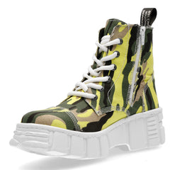 New Rock - Metallic Ankle Boot M-WALL005-V45