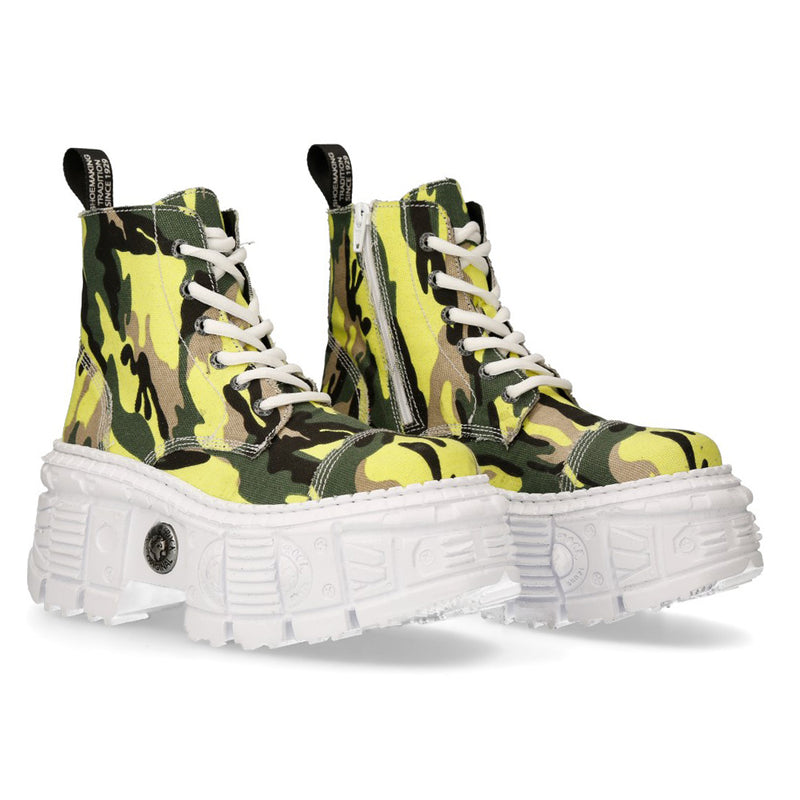 New Rock - Metallic Ankle Boot M-WALL005-V46