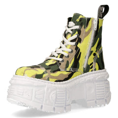 New Rock - Metallic Ankle Boot M-WALL005-V46