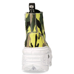 New Rock - Metallic Ankle Boot M-WALL005-V46