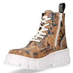 New Rock - Metallic Ankle Boot M-WALL005-V47
