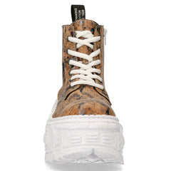 New Rock - Metallic Ankle Boot M-WALL005-V48