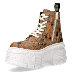 New Rock - Metallic Ankle Boot M-WALL005-V48