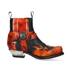 New Rock – West Collection Leather Ankle Boot 7966-C11