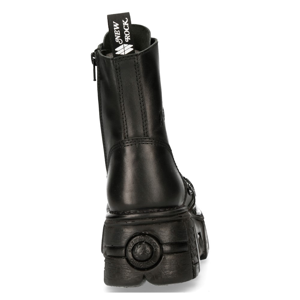 New Rock - Metallic Ankle Boot M-MILI134C-C2