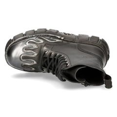 New Rock - Metallic Ankle Boot M-MILI134C-C2