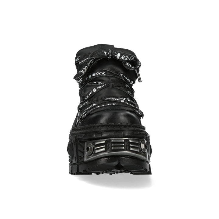 New Rock - Metallic Ankle Boot M-106NLACE-C4