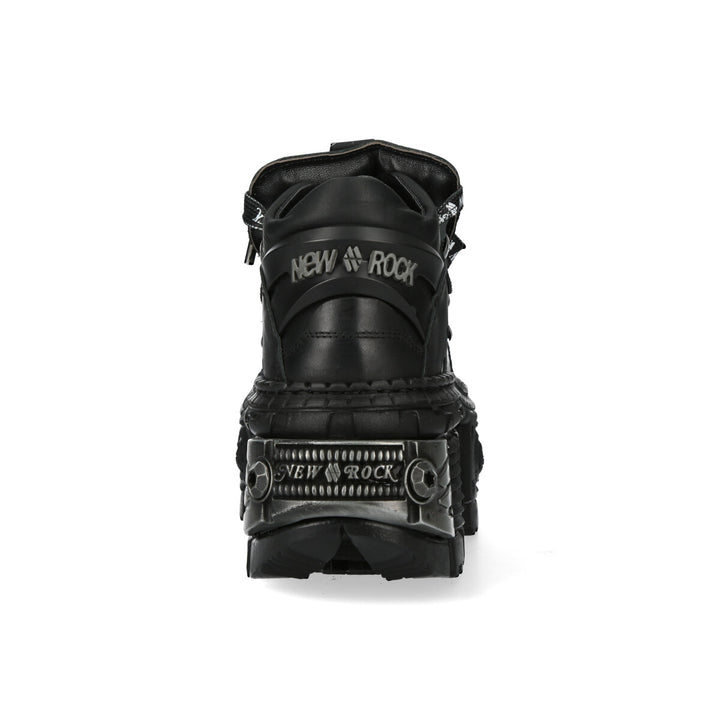 New Rock - Metallic Ankle Boot M-106NLACE-C4