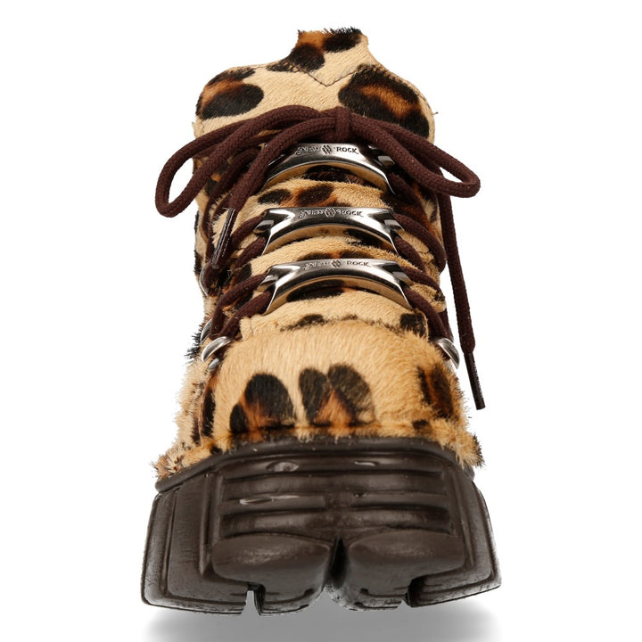 New Rock - Metallic Ankle Boot M-106-C114