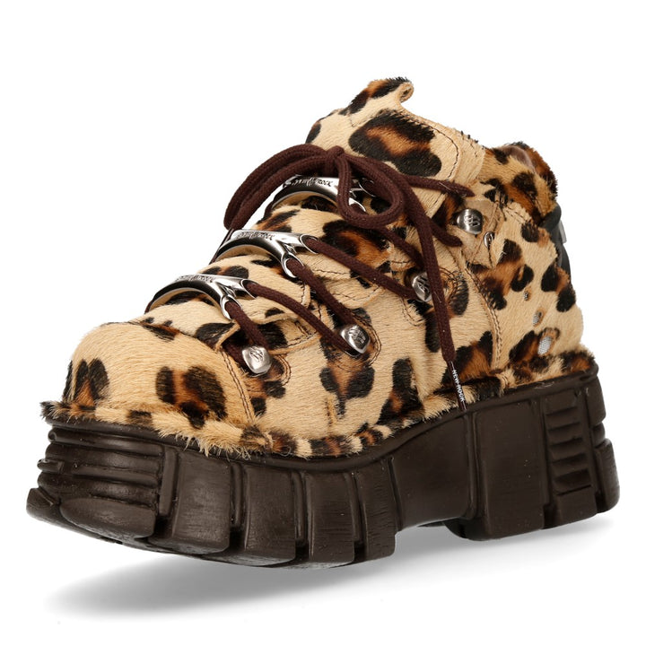 New Rock - Metallic Ankle Boot M-106-C114