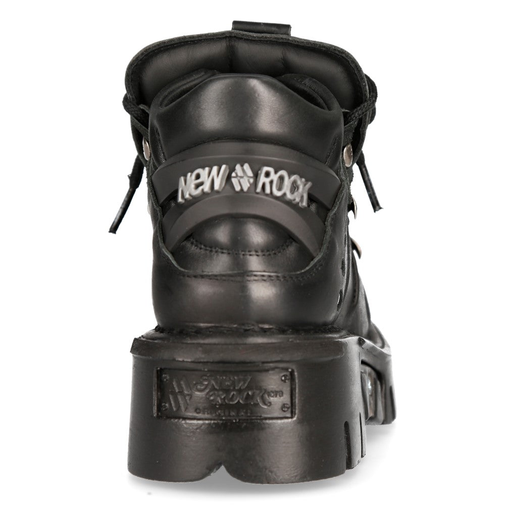 New Rock - Metallic Ankle Boot M-106-C119