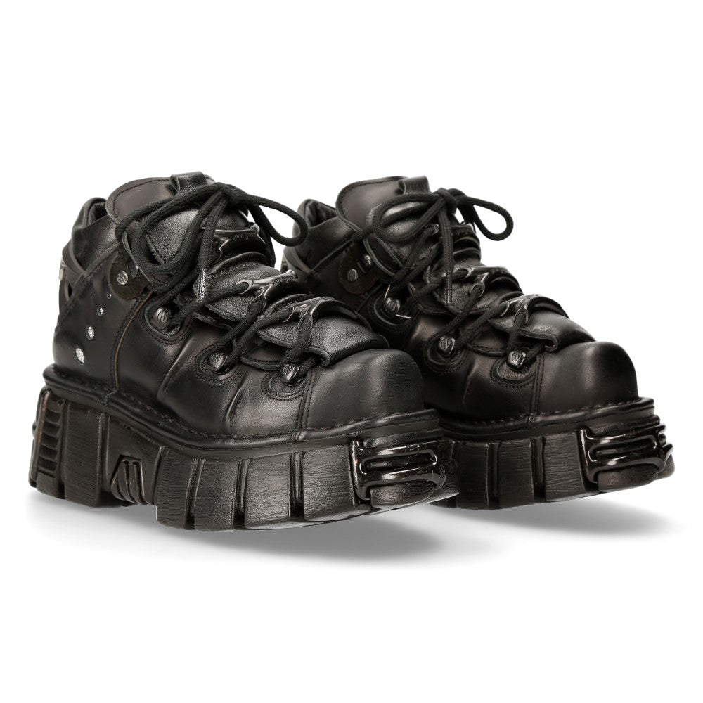 New Rock - Metallic Ankle Boot M-106-C125