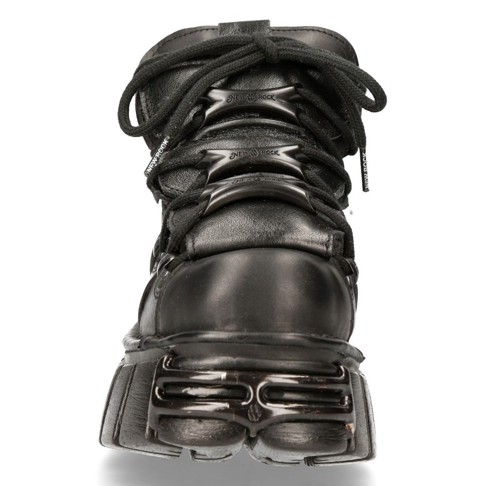 New Rock - Metallic Ankle Boot M-106-C125