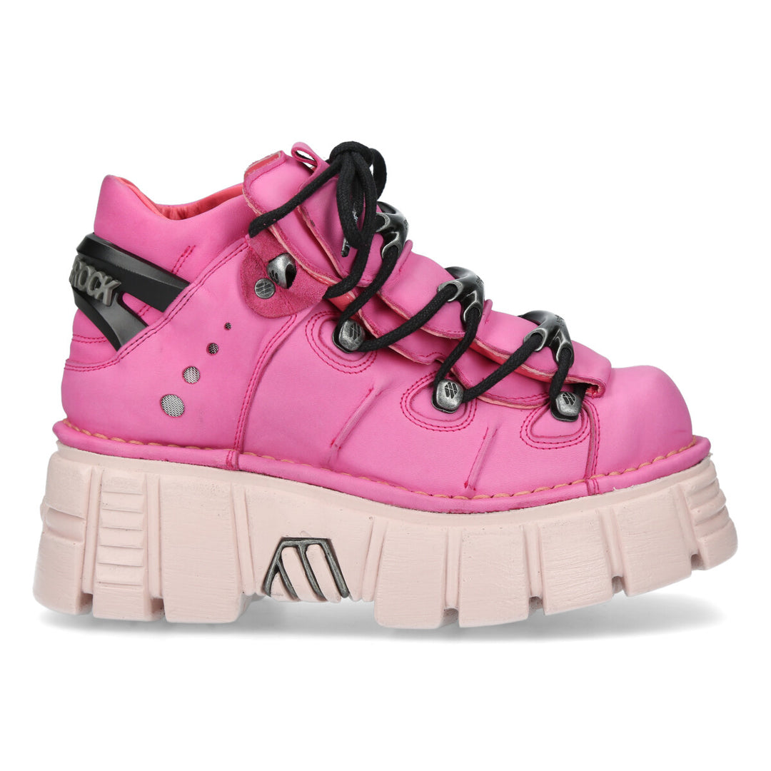 New Rock - Metallic Ankle Boot M-106-C132