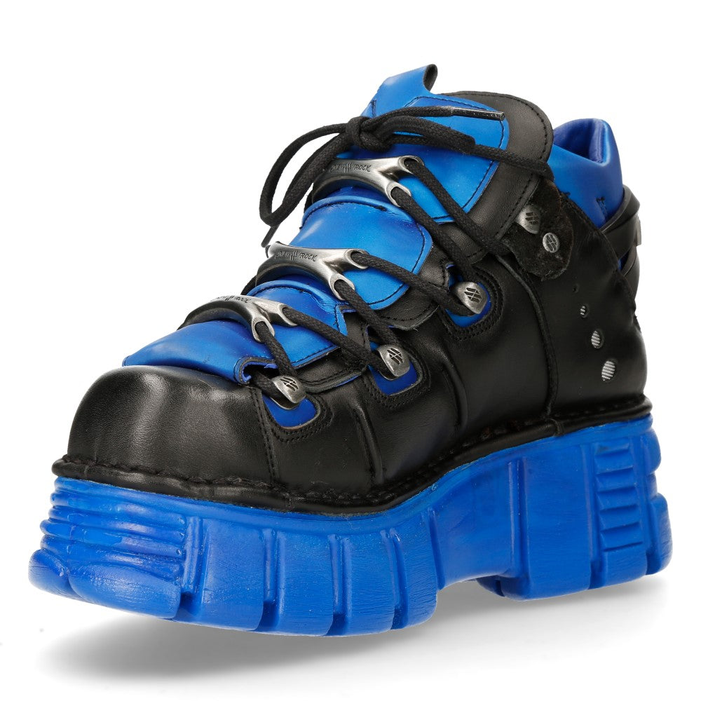 New Rock - Metallic Ankle Boot M-106-C133