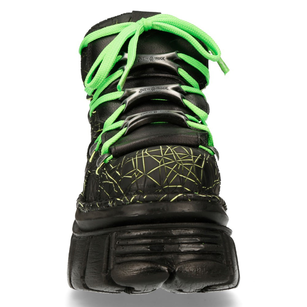 New Rock - Metallic Ankle Boot M-106-C135