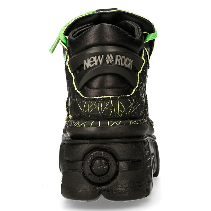 New Rock - Metallic Ankle Boot M-106-C135