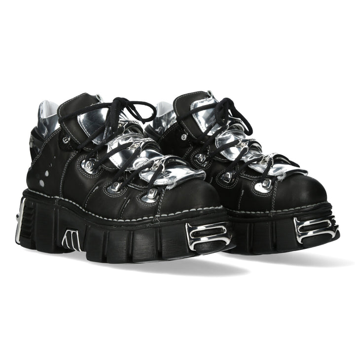 New Rock - Metallic Ankle Boot M-106-C147