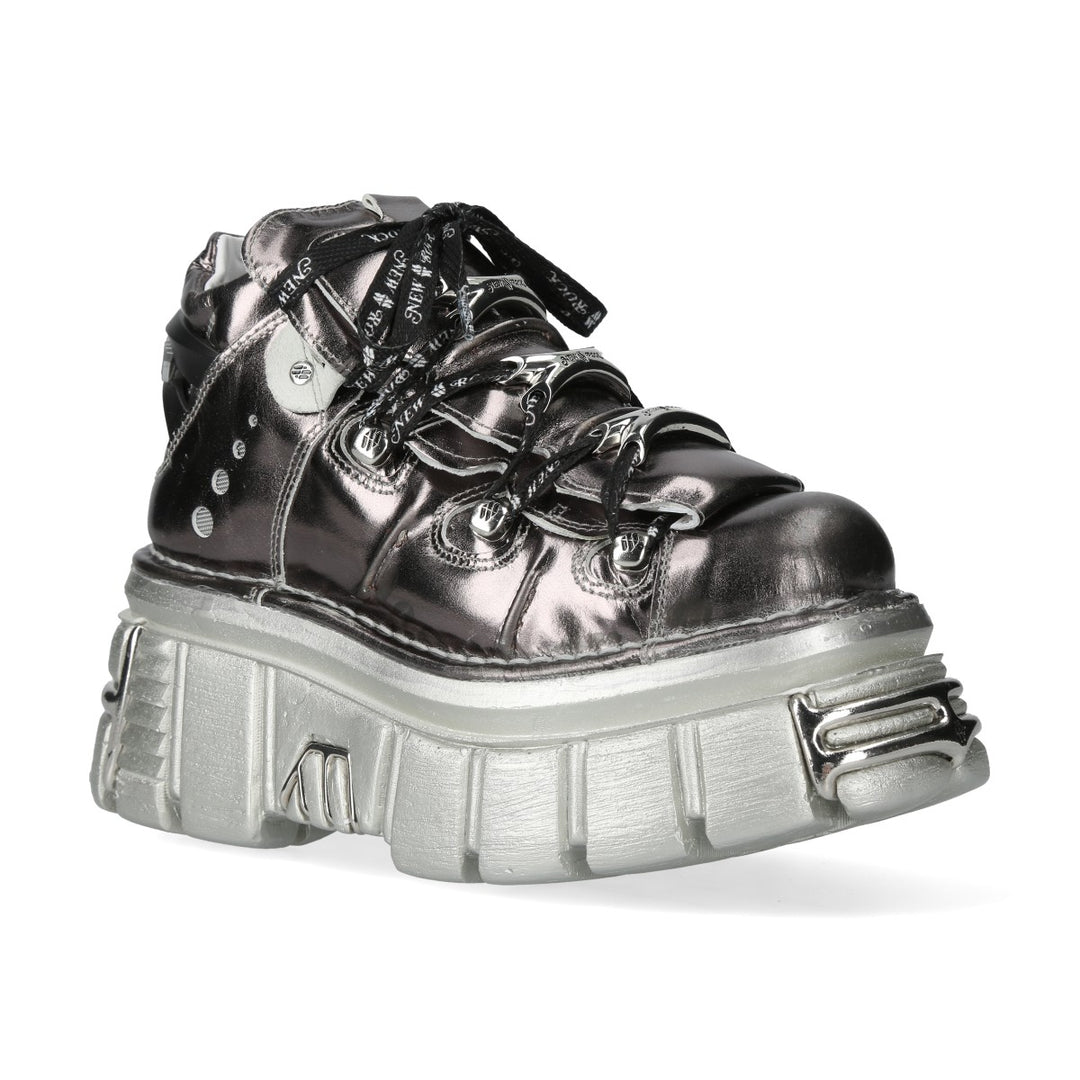 New Rock - Metallic Ankle Boot M-106-C152