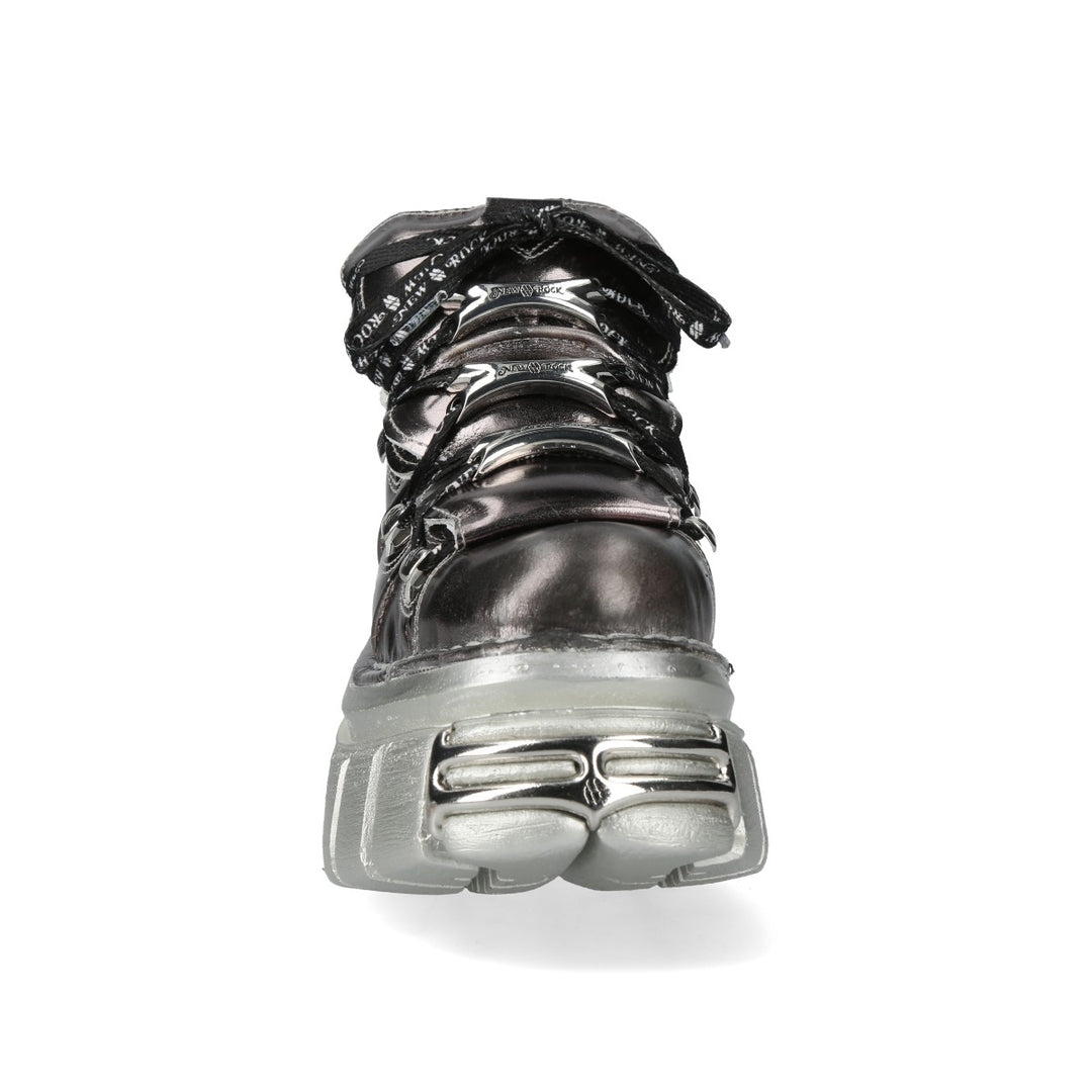 New Rock - Metallic Ankle Boot M-106-C152