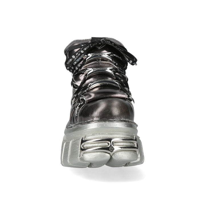 New Rock - Metallic Ankle Boot M-106-C152