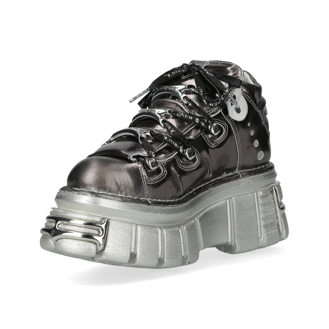 New Rock - Metallic Ankle Boot M-106-C152