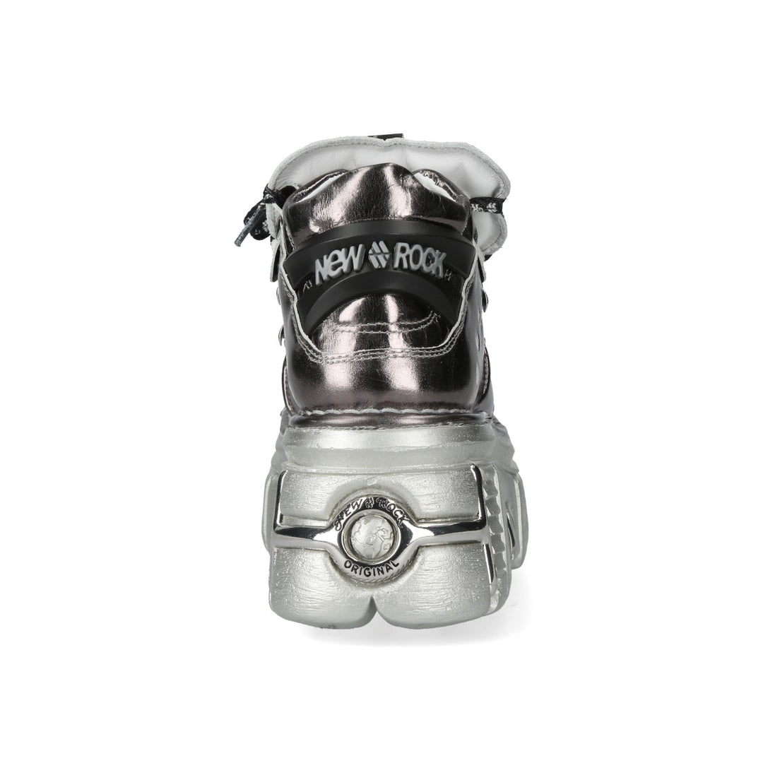 New Rock - Metallic Ankle Boot M-106-C152