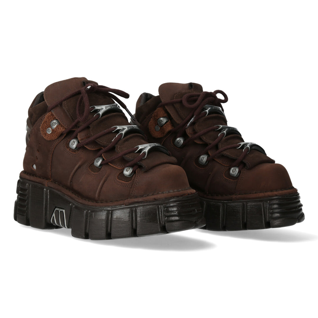 New Rock - Metallic Ankle Boot M-106-C155