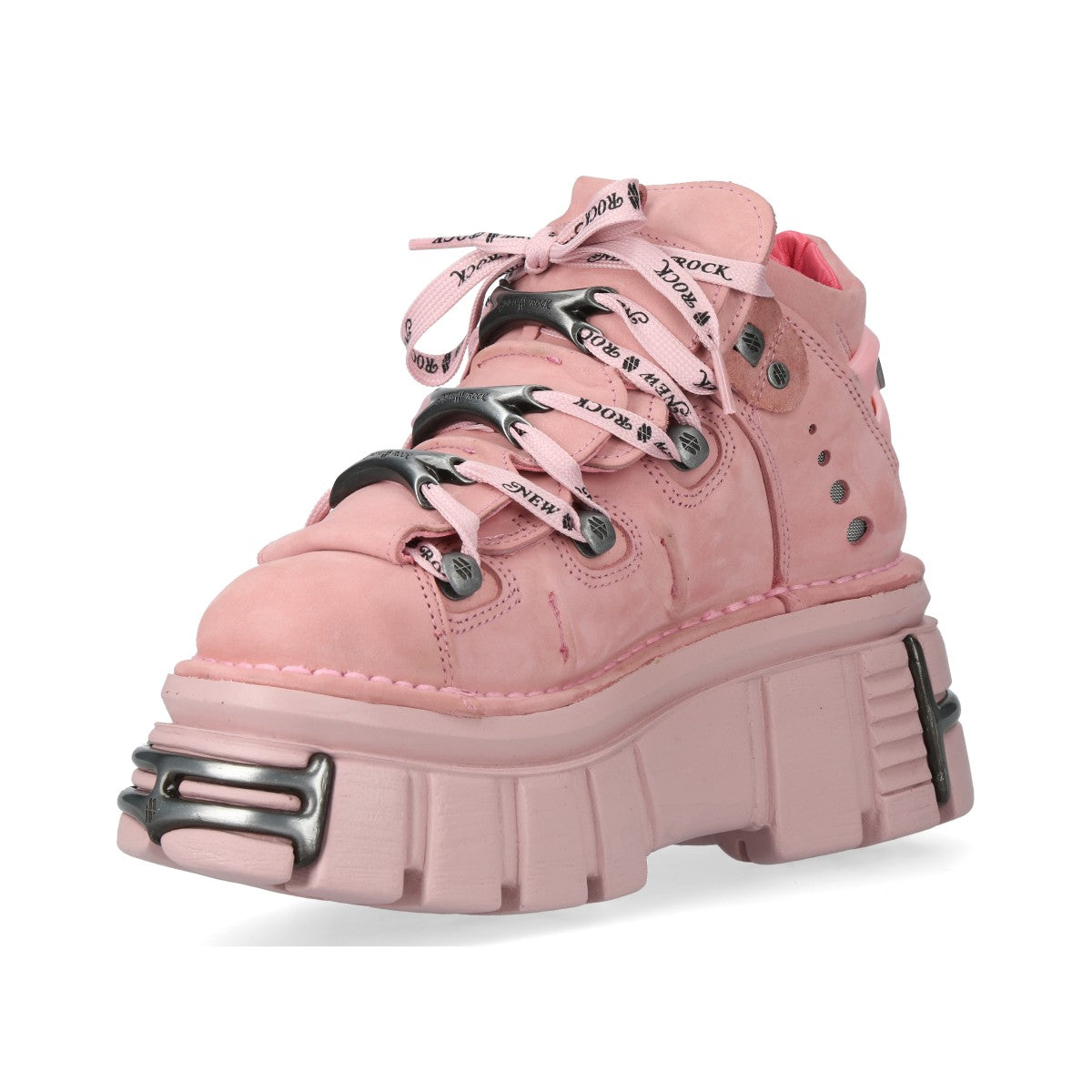 New Rocks Low New Rock M-106-C158 Leather Ankle Boot – Metallic Collection | Official ...