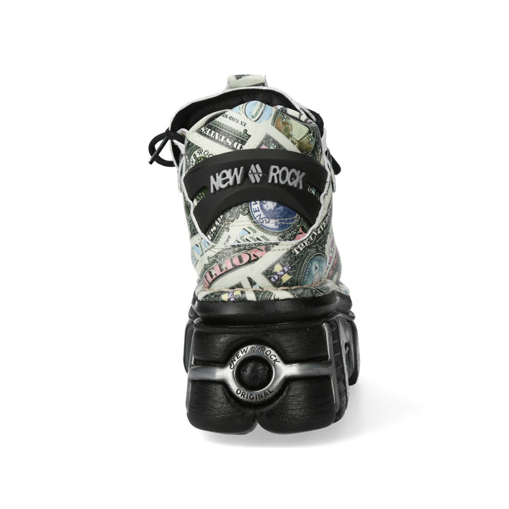 New Rock - Metallic Ankle Boot M-106-C159