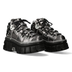 New Rock - Metallic Ankle Boot M-106-C166