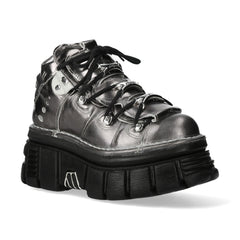 New Rock - Metallic Ankle Boot M-106-C166