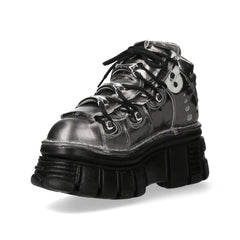 New Rock - Metallic Ankle Boot M-106-C166
